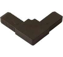 Уголок GREEN MAX для москитной сетки цельнолитой ABS КОРИЧНЕВЫЙ, 100шт, А008