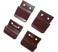 Крепление GREEN MAX верх-низ, металл коричневый 200 пар К 2725