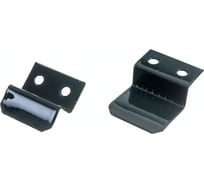 Крепление GREEN MAX верх-низ металл антрацит 7016 200 пар А 27261