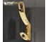 Крючок MF K2409, 2-х рожковый, золото 7207v 5