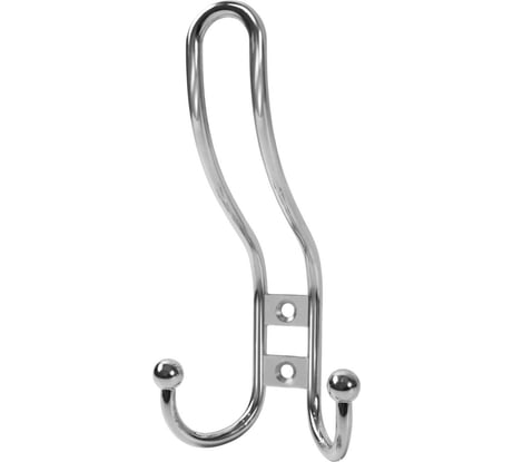 Крючок MF R16, 3-х рожковый, хром 10807v