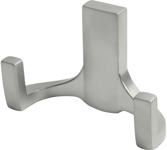 Крючок MF R17, 2-х рожковый, никель матовый 10937v 1