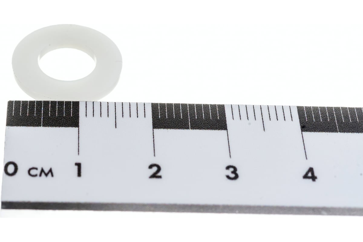 Плоская полиамидная (пластиковая) шайба DINFIX DIN 125А, D8, 10 шт. 00 .