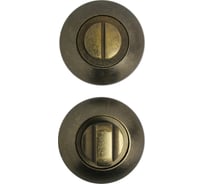 Сантехническая завертка к ручкам Аллюр 31132 состаренная бронза 12149