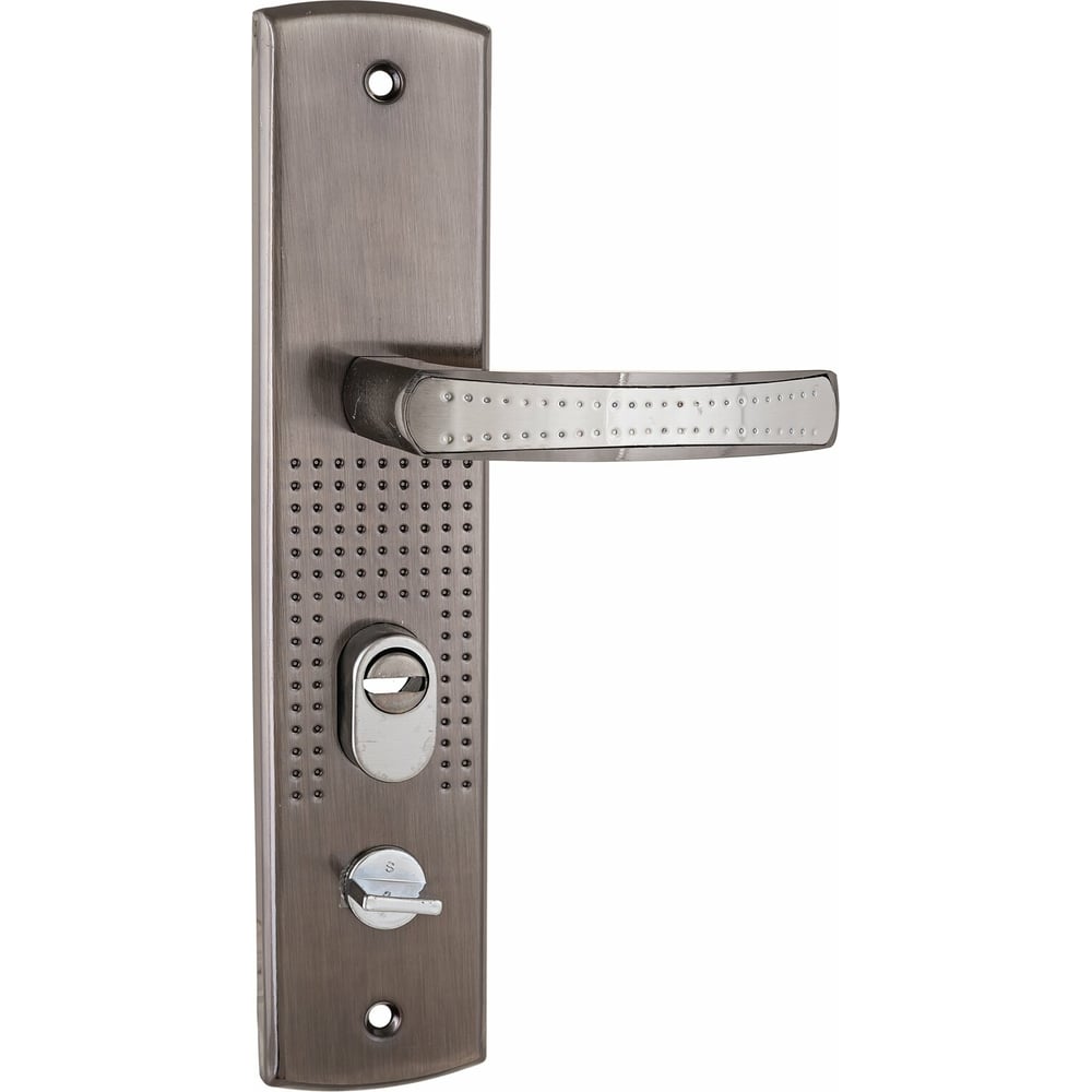 Универсальный комплект ручек для металлических дверей Аллюр (подсветка ...