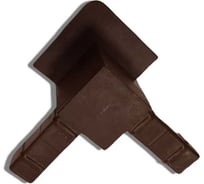 Угол GREEN MAX для москитной сетки внутреннего крепления, КОРИЧНЕВЫЙ, 100шт, 1968017
