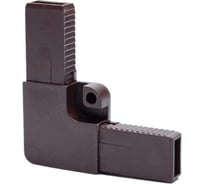 Уголок для москитной сетки GREEN MAX 0,8, ПВХ 30*30, КОРИЧНЕВЫЙ, 100шт Н4013к