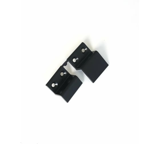 Крепление москитной сетки GREEN MAX ABS низ,антрацит (уп. 300шт) А095