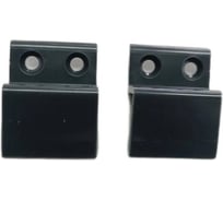 Крепление москитной сетки GREEN MAX ABS верх,антрацит (уп. 300шт) А094