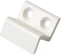 Крепление москитной сетки GREEN MAX ABS нижнее, белое (уп. 300шт) А093