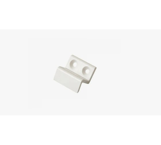 Крепление москитной сетки GREEN MAX ABS нижнее, белое (уп. 300шт) А093