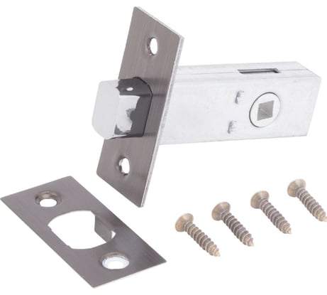 Задвижка Аллюр (матовая бронза; 6 мм; без ручек) 11236