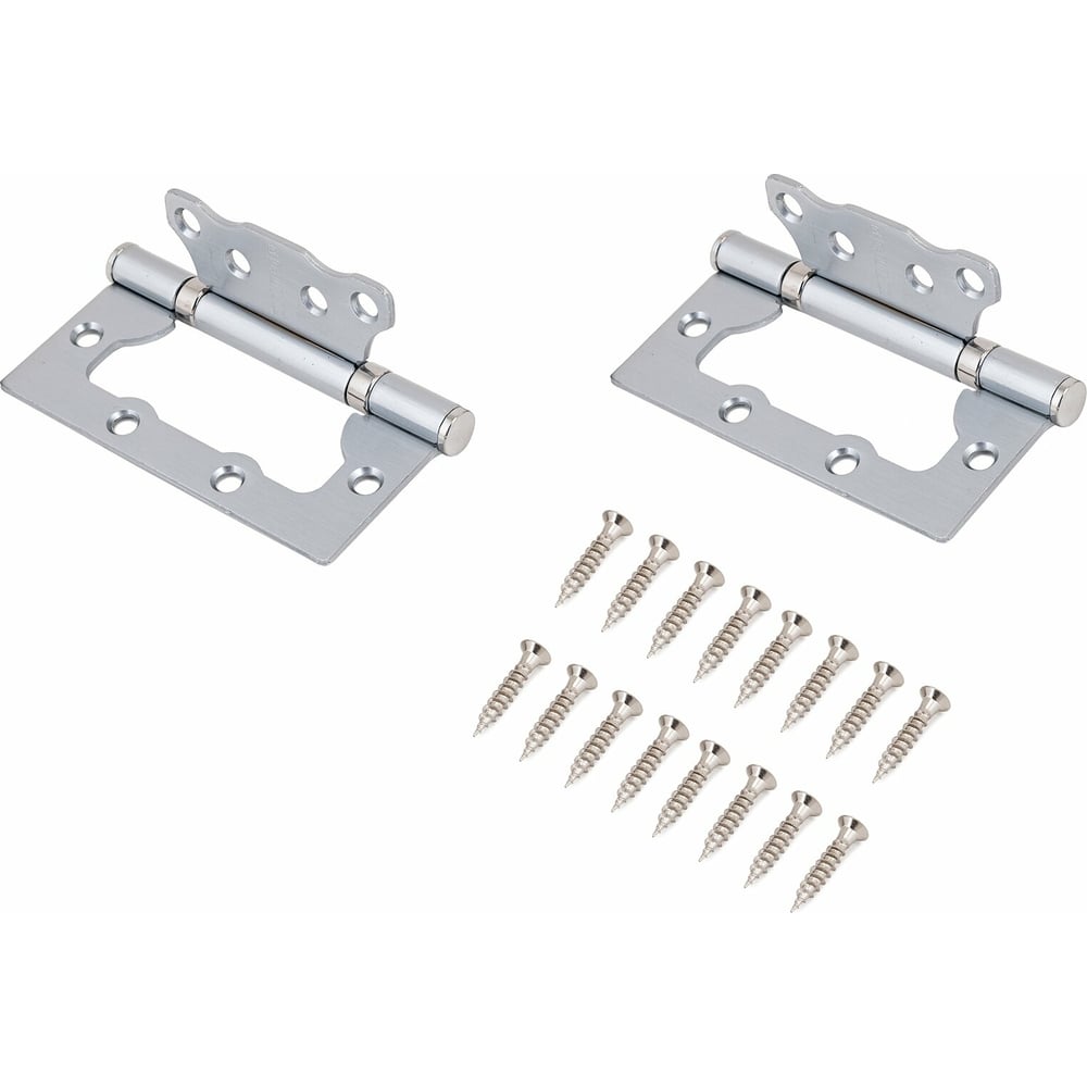 Накладная петля без врезки Аллюр 2BB SCP (100х75 мм; 2.5 мм; матовый ...