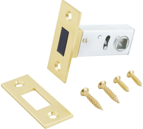 Защелка Аллюр L50-8M SB (матовое золото; магнитная; без ручек) 11583