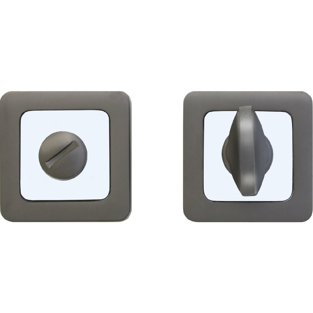 Сантехническая завертка к ручкам Аллюр (графит; хром) 11459 - выгодная ...