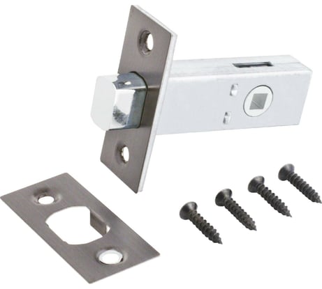 Задвижка Аллюр (графит; 6 мм; без ручек) 11133