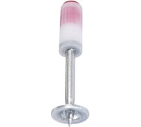 Гвозди монтажные Fedast пироксилиновые MSPO27, шайба круглая, красная, 100 шт FDMSPO27