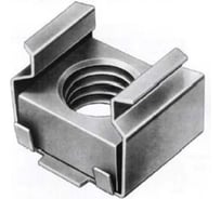 Гайка кузовная клетевая boltnn.ru М6 9,5x9,5, 1,7-2,6мм, 100 шт 4687206951433