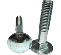 Болт boltnn.ru полукруглая голова квадратный подголовник DIN603 М12x30 10.9 цинк 250 шт 4687206951129