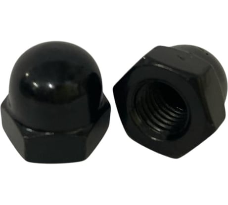 Гайка колпачковая boltnn.ru DIN 1587 М8 6.0 цинк-никель черный 50 шт 4687206951310