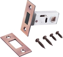 Защелка Аллюр L50-8M AC (старая медь; магнитная; без ручек) 11579