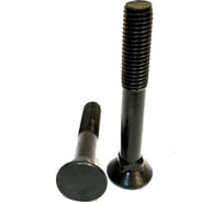 Болт лемешный boltnn.ru DIN608 M16x80 10.9 с неполной резьбой оксид черный 140 шт 4687206950917