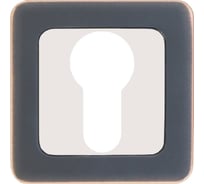 Накладка для цилиндрового механизма Аллюр ORB/CP4252 (темная медь; хром) 11453