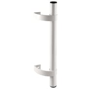 Ручка дверная офисная Punto PH31/500.02 500мм RAL9016 белый 60309