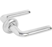 Комплект ручек Стандарт P28, SN/CP, мат.никель/хром, квадрат, 105 мм 16995