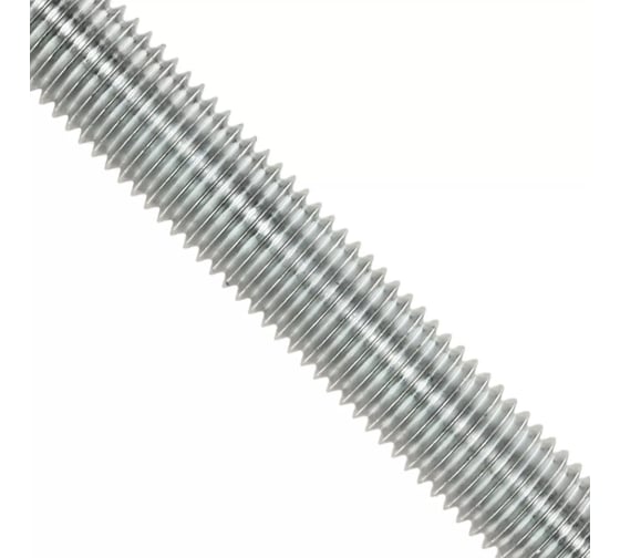 Резьбовая шпилька КРЕП-КОМП нержавеющая, DIN 976, А2, М22х2000, 1 шт. шрн222м
