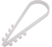 Дюбель-хомут Gigant 19-25мм, нейлон, 100шт. белый 123989