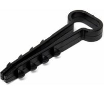 Дюбель-хомут Gigant 12-6мм, нейлон, 100шт. черный 123990