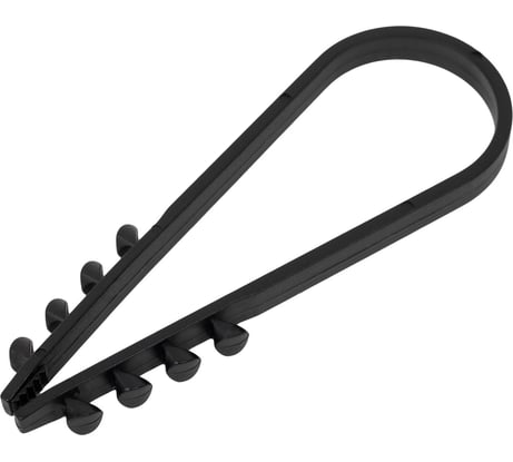 Дюбель-хомут Gigant 19-25мм, нейлон, 100шт. черный 123992