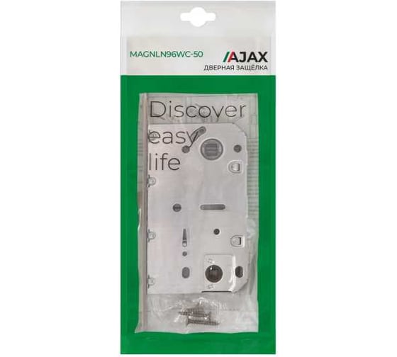 Защелка врезная Ajax MAGNLN96WC-50 (LN96WC-50), SSC, сатинированный хром 57615