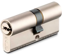 Цилиндровый механизм KALE KILIT 164 OBS SNE/90, 35х10х45 мм, никель, 5 ключей, new 45173