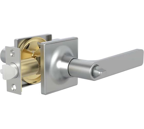 Ручка защелка Punto DK710/BL, CP-BK, фиксатор, хром 58429