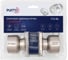 Ручка защелка Punto DK772/BL, SN-ET, ключ/фиксатор, никель 58407 3