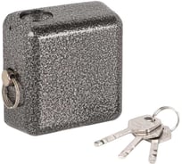 Замок навесной Punto PK-1490, 3 ключа, блистер, дисковый ключ 57443
