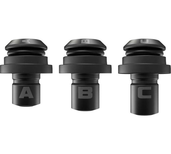 Набор носиков для заклепочного пистолета Dewalt DCFA4142, для DCF403, 4.8/6/6.4 мм, 3 шт DCFA4142-QZ 1