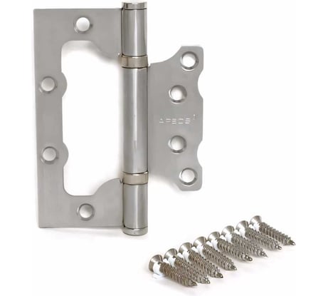 Петля накладная Apecs 100*75*2,5-B2-Steel-NIS-Blister 18051