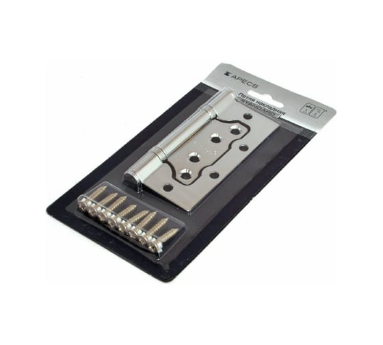 Петля накладная Apecs 100*75*2,5-B2-Steel-NIS-Blister 18051
