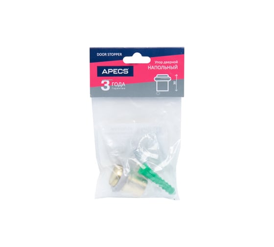 Упор дверной Apecs DS-0013-GM 14413