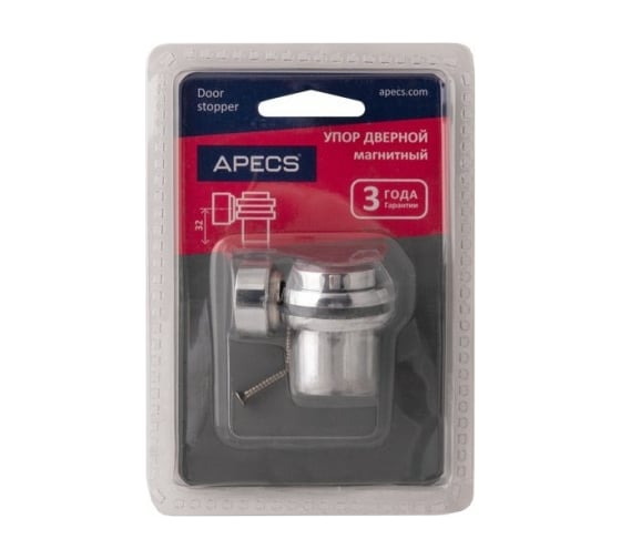 Упор дверной Apecs DS-2762-M-CR 28864