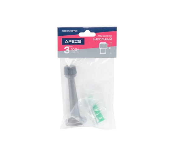 Упор дверной Apecs DS-0015-GRF 24254