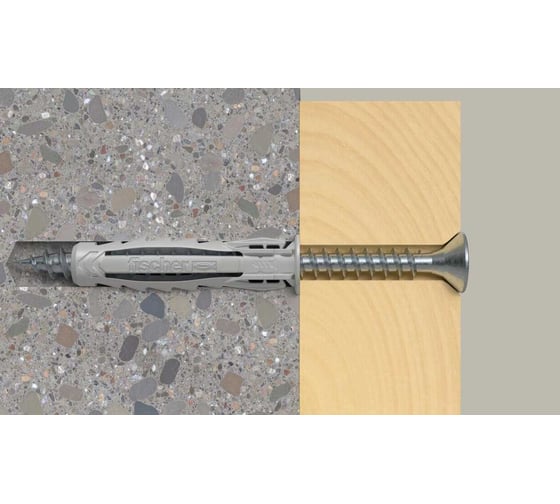 Дюбель с шурупом Fischer SX Plus, 10x50, 4шт 578823