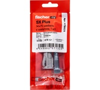 Дюбель с шурупом Fischer SX Plus, 14x70, 1шт 578825