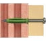 Дюбель распорный Fischer для полнотелых материалов, 10x50мм, SX, Green, 10шт 532720 3