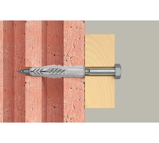Дюбель с буртом/шуруп Fischer UX, 10x60 R, 4шт 578883