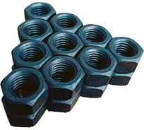 Гайка 23 БОЛТА черная, М27, высокопрочная, к.п.10, DIN934, 50 шт 2000000175393ф50