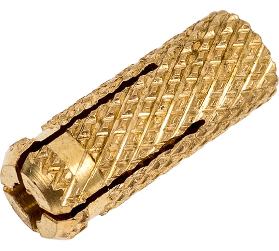 Анкер распорный OSTEC М6x30, латунный, в упаковке, 100 шт АЗМ-6х30-Л